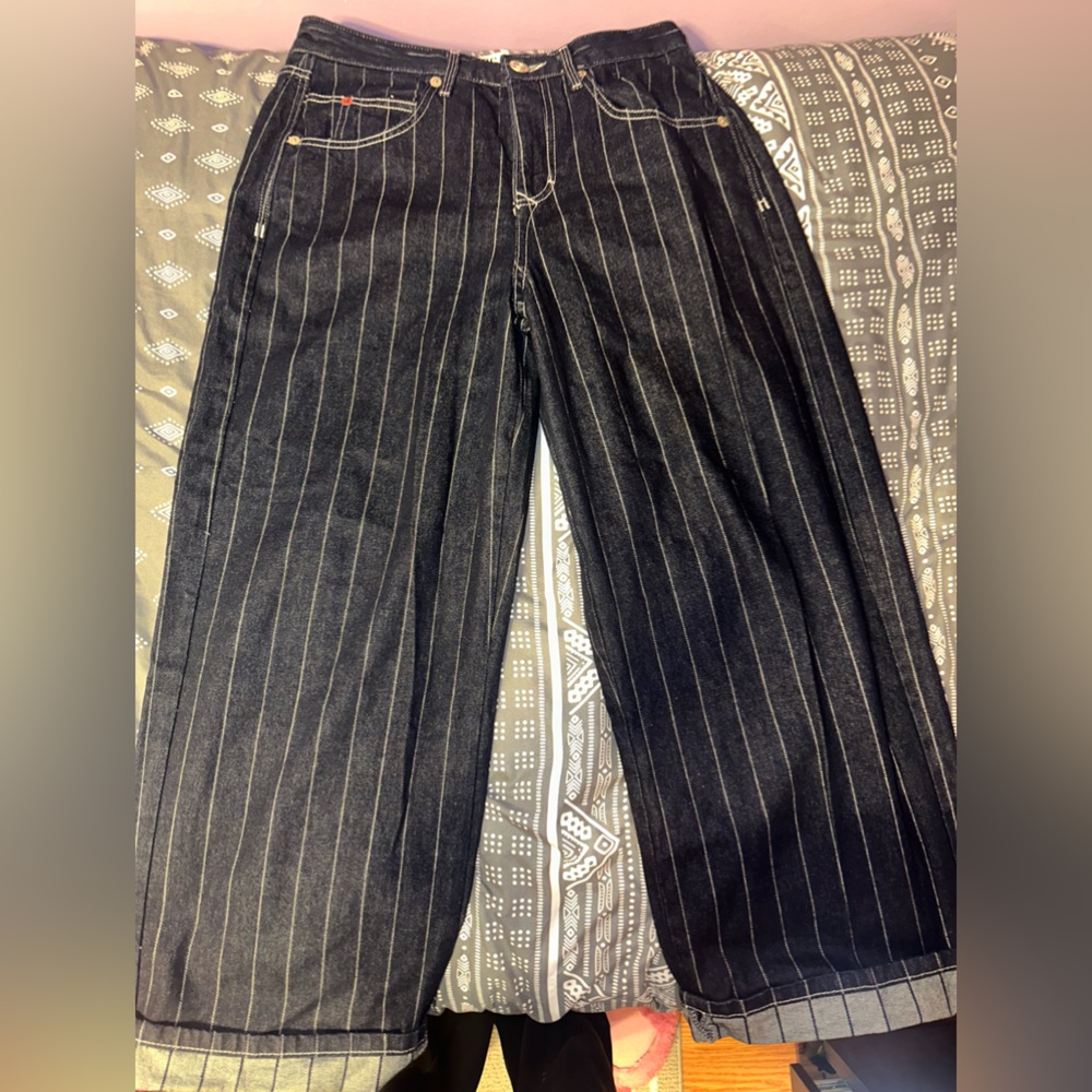 BDG Jaya Printed Baggy Boyfriend Jean